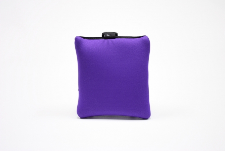 Double Zipper Tag-A-Long: Purple