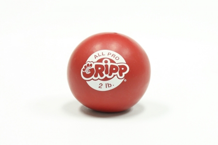 2lb All Pro Gripp Ball - Sport Hand Trainer: Red