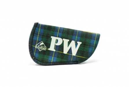 Pitching Wedge Glove: Green Plaid