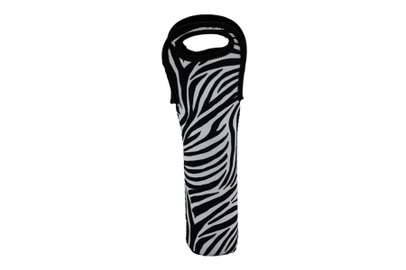 Wine Tote: Zebra